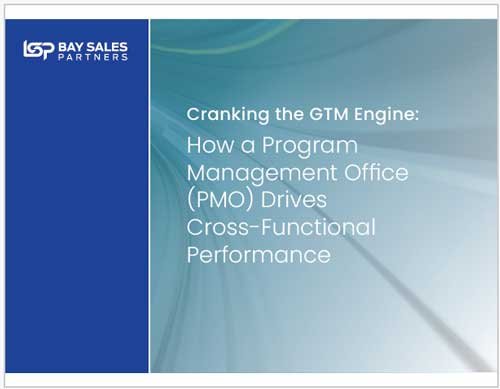 Cover of 'Cranking the GTM Engine – How a PMO Drives Cross-Functional Performance'